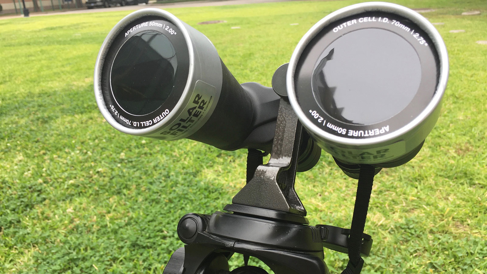 solar filters on binoculars
